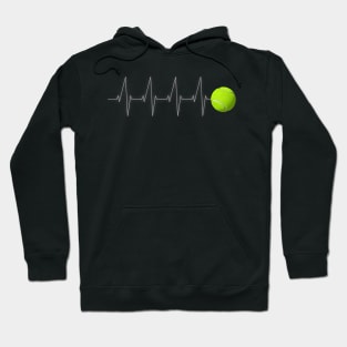 Tennis Heartbeat Hoodie